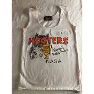 16-21 Hooters Girl Worn Sexy Vintage Uniform Tank From Houston Texas Size Xs
